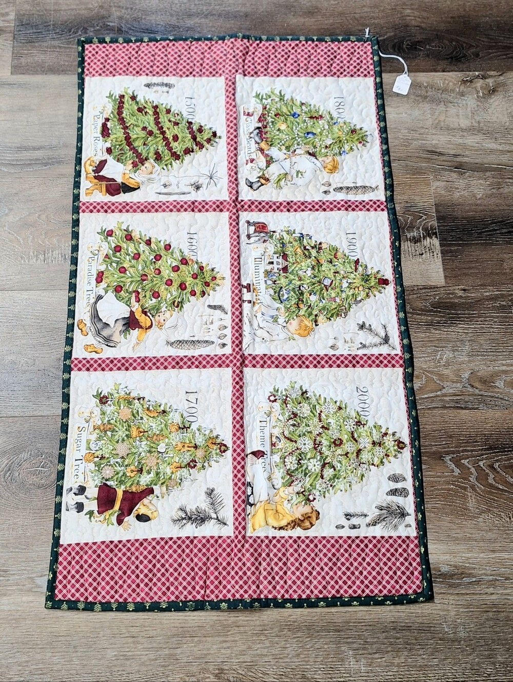 "Tidings Of Great Joy" Panels By Wecker Fischer,Table Runner Or Wall Hanging NWT